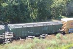 AEQX 810204 ex CNW covered hopper being classified at Enola yard